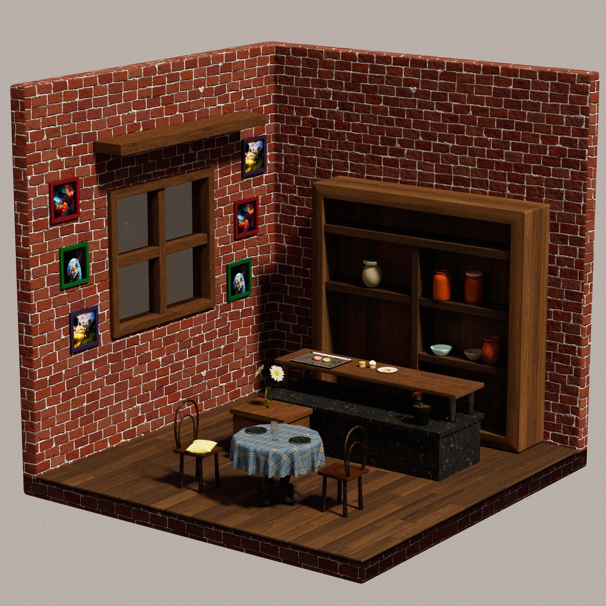 Isometric Room — Work showcase 1